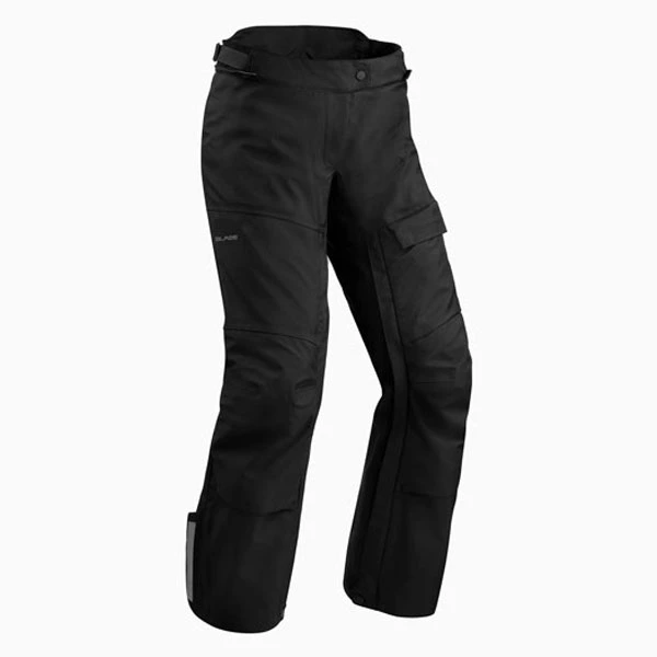 Comet Black motorcycle riding pants 3/4 view