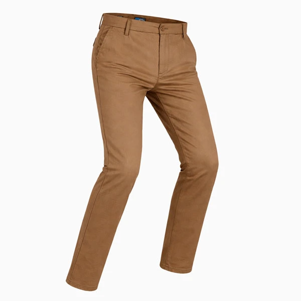 Vandal Brown Motorcycle Chino Pants 3/4 View