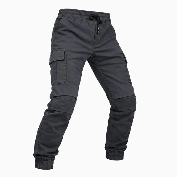 Drift Dark Grey Motorcycle Cargo Jogger 3/4 View