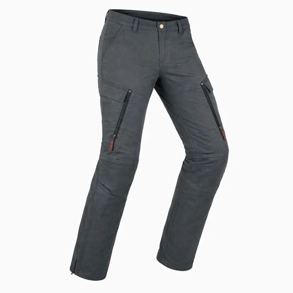 Kevguard Dark Grey Motorcycle Cargo Pants 3/4 View