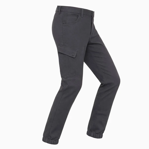 Kevron Dark Grey Motorcycle Cargo Pants 3/4 View