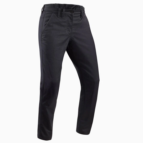 Raider Black Motorcycle Chino Pants 3/4 View