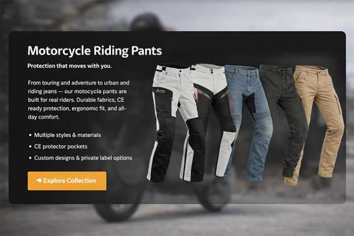 Motorcycle Riding Pants Motorcycle riding pants category