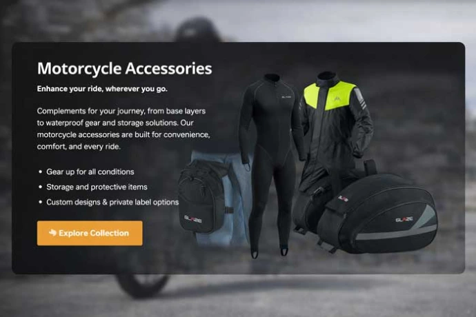 Motorcycle Accessories Motorcycle accessories category