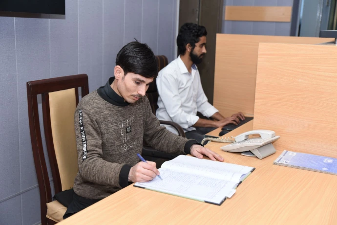 Human resources and administration department at Glaze MFG